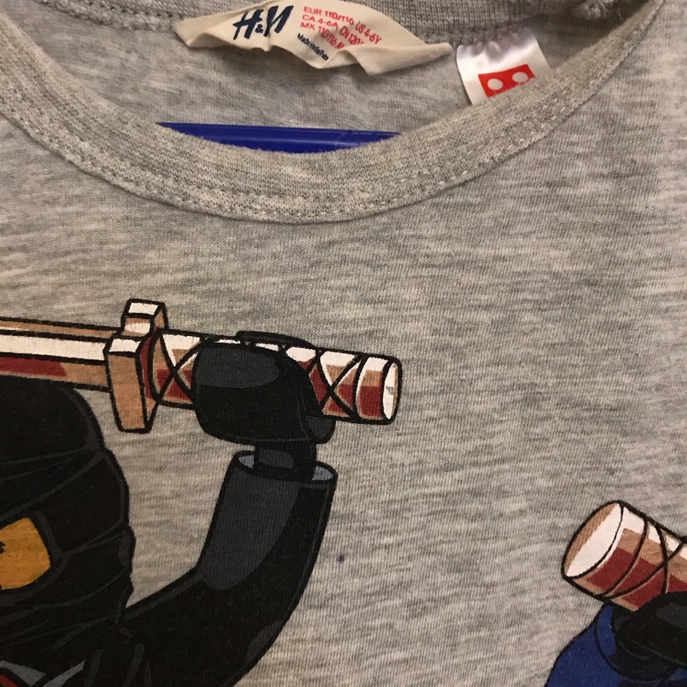 H&M LEGO NINJAGO Boys T - Shit - Picture 2 of 8